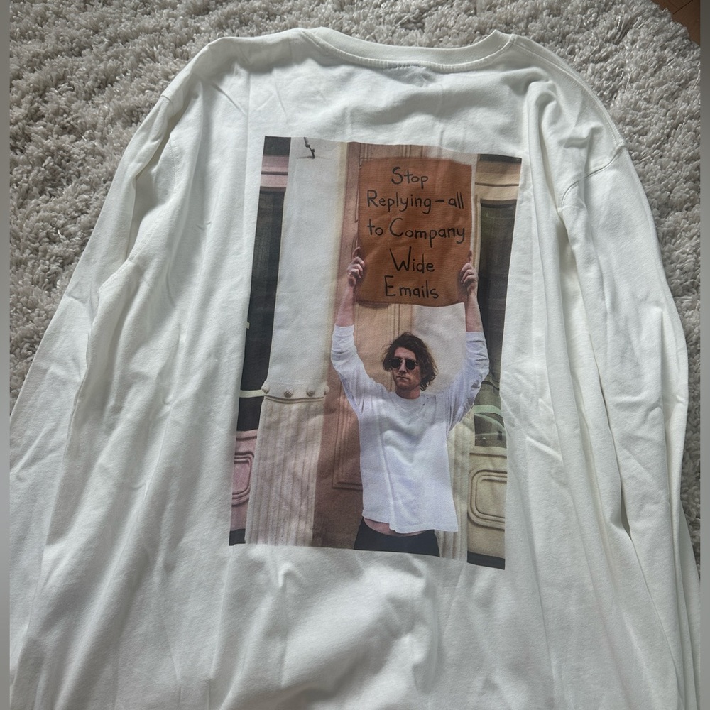 DudeWithTheSign Zara Long Sleeve Tshirt